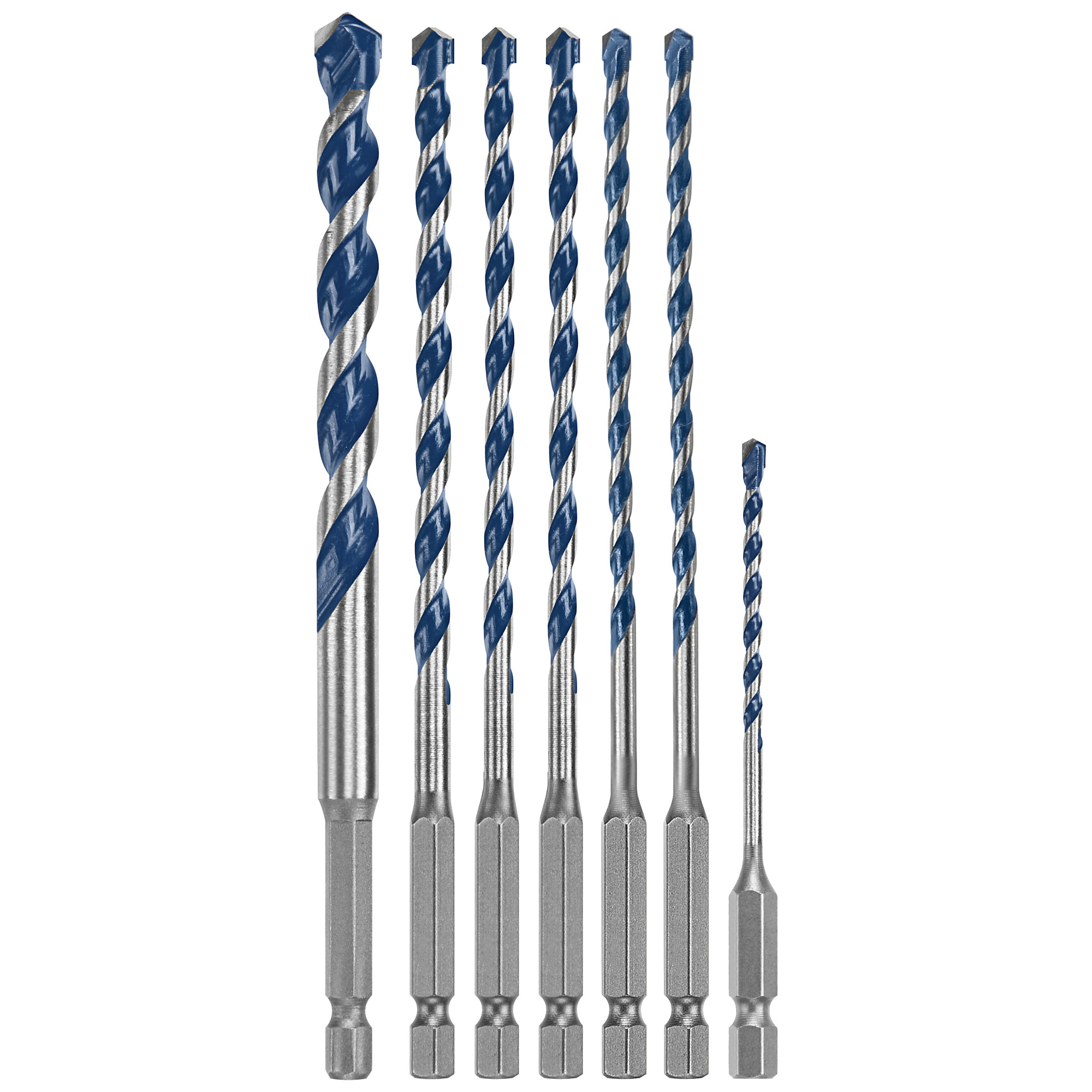 Bosch Blue Xtreme Bit Set — 7-Piece, Model# BXH7S